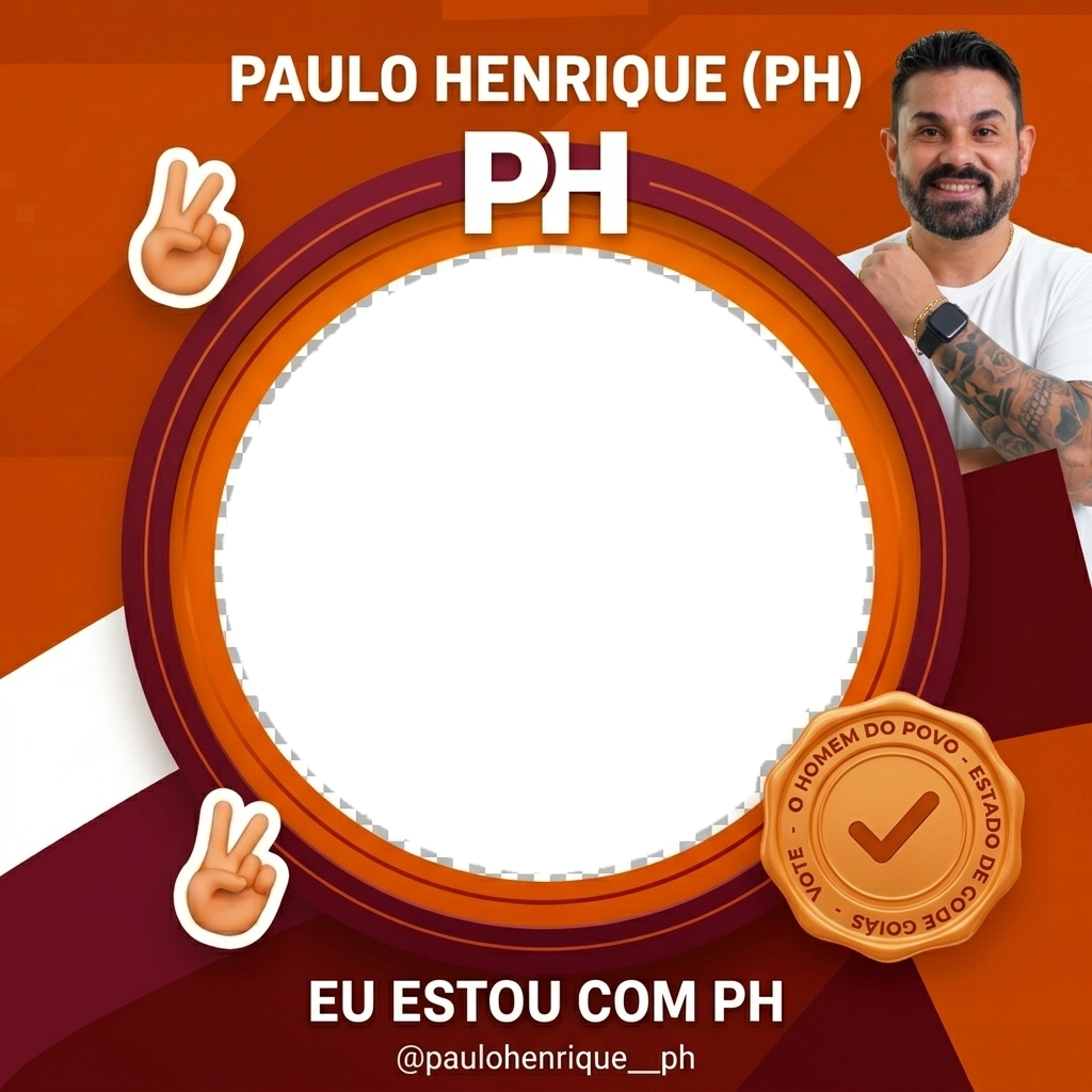 Moldura Eu estou com PH